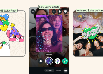 4 Fitur Baru WhatsApp untuk Sambut Tahun Baru 2026, Hanya Hadir Sementara