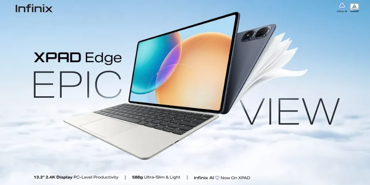 Infinix Xpad Edge Resmi Dikenalkan, Isyaratkan Segera Masuk Indonesia