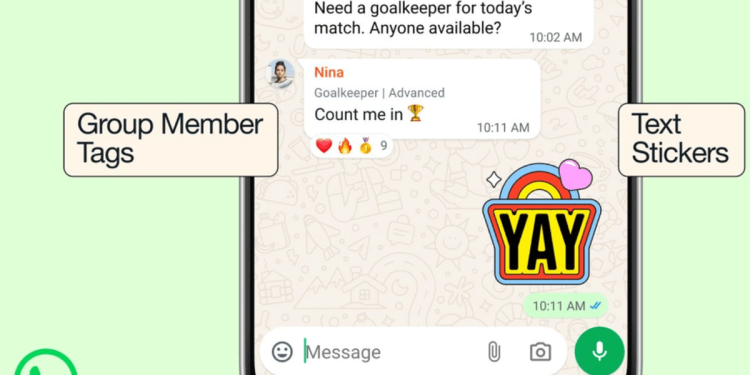 WhatsApp Hadirkan Fitur Member Tags, Pengguna Bisa Pasang Julukan di Grup
