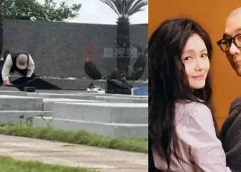DJ Koo Terekam Saat Berziarah ke Makam Barbie Hsu di Momen Tahun Baru