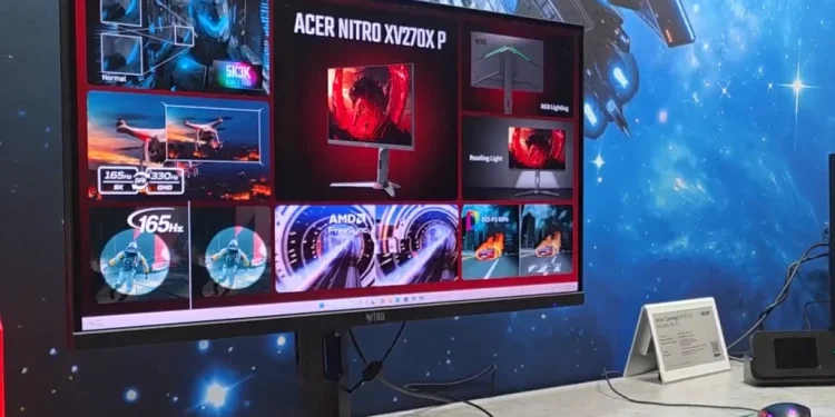 Acer Rilis 4 Monitor Anyar di CES 2026, dari Esports sampai Kebutuhan Kreator
