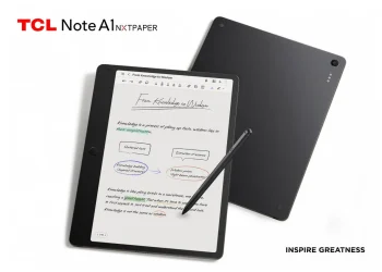 TCL Perkenalkan Notebook Digital Note A1 NXTPAPER