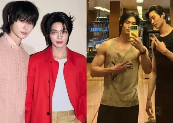 Win Metawin Bagikan Potret Bareng Byeon Woo Seok Saat Gym di Milan