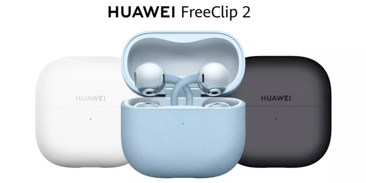 Huawei FreeClip 2 Meluncur! TWS Open-Ear dengan NPU dan IP57